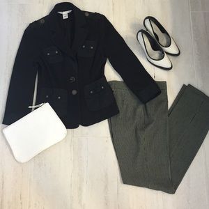 Diane Von Furstenberg Black Jacket